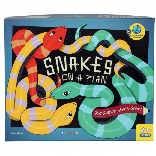 Snakes on a Plan (DK) i gruppen SELSKABSSPIL / Familiespil hos Spelexperten (40862342)