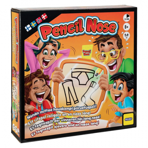 Pencil Nose (DK) i gruppen SELSKABSSPIL / Familiespil hos Spelexperten (40862786)