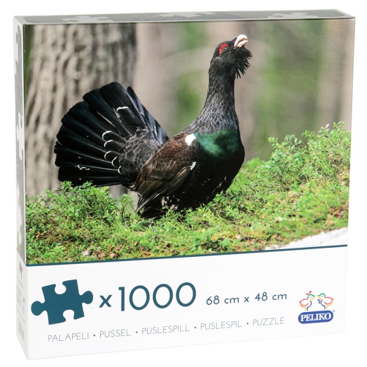 Peliko Capercaillie 1000 Brikker i gruppen PUSLESPIL / 1000 brikker hos Spelexperten (40870279)