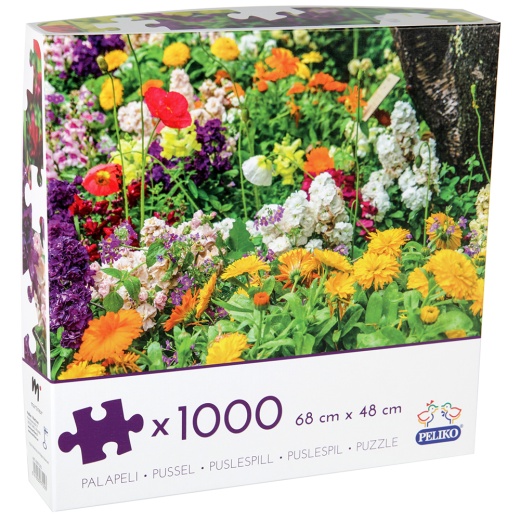Peliko Flowers 1000 Brikker i gruppen PUSLESPIL / 1000 brikker hos Spelexperten (40870293)