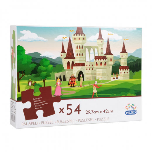 Peliko Eventyrslottet 54 Brikker i gruppen  hos Spelexperten (40870323-009)