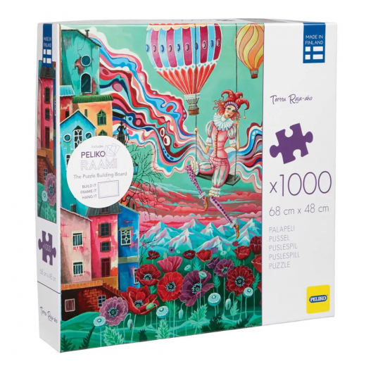 Peliko Puslespil - Over Drømmenes Dal 1000 Brikker i gruppen PUSLESPIL / 1000 brikker hos Spelexperten (40870635)