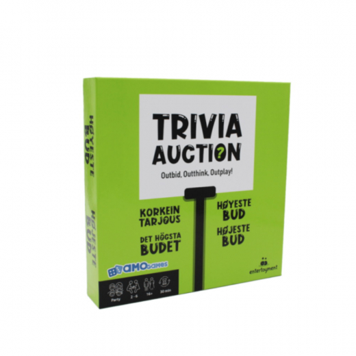 Trivia Auction (DK) i gruppen SELSKABSSPIL / Partyspil hos Spelexperten (409239)