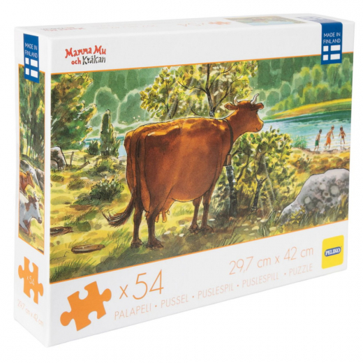 Peliko Mamma Mu 54 Brikker i gruppen PUSLESPIL / Puslespil til børn hos Spelexperten (40940026)