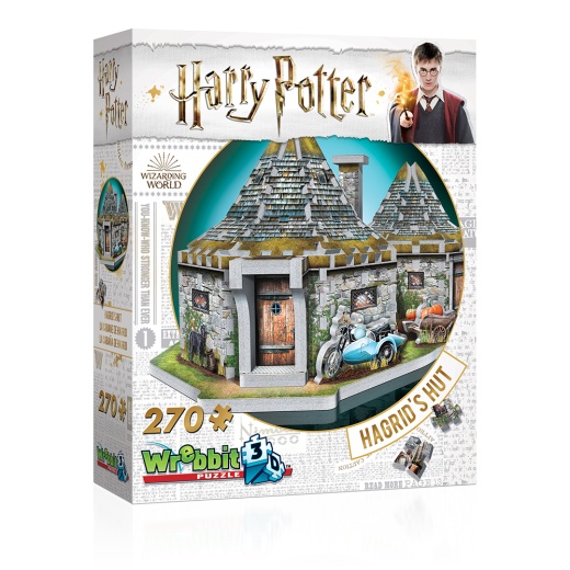 Wrebbit 3D - Harry Potter Hagrid’s Hut i gruppen PUSLESPIL / 3D puslespil hos Spelexperten (40970010)