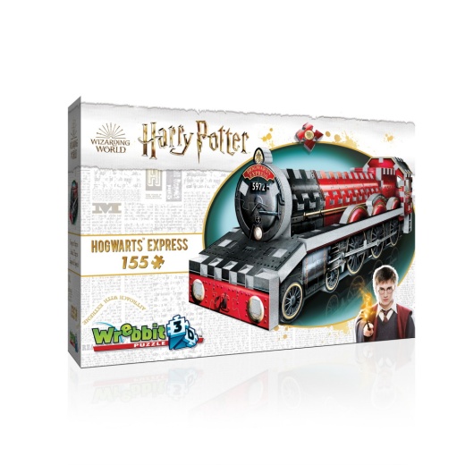 Wrebbit 3D - Harry Potter Hogwarts Express 155 brikker i gruppen PUSLESPIL / 3D puslespil hos Spelexperten (40970013)