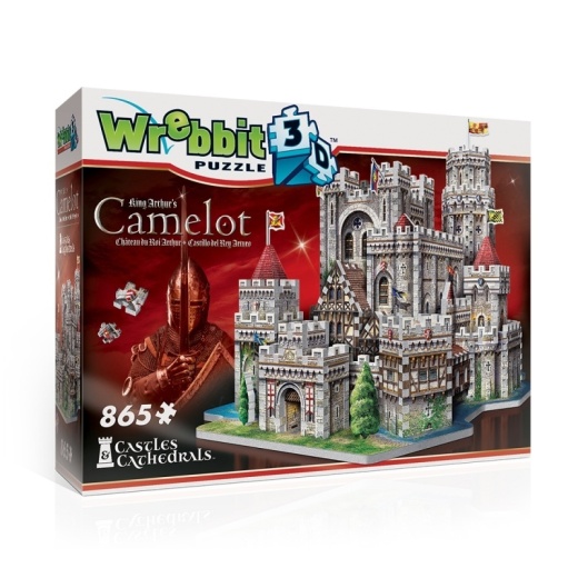 Wrebbit 3D - Camelot 865 brikker i gruppen PUSLESPIL / 3D puslespil hos Spelexperten (40970020)
