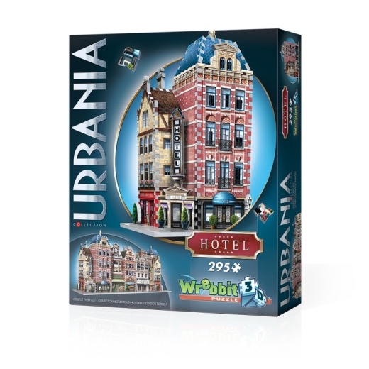 Wrebbit 3D - Urbania Hotel 295 brikker i gruppen PUSLESPIL / 3D puslespil hos Spelexperten (40970021)