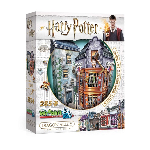 Wrebbit Weasleys' Wizard Wheezes & Daily Prophet 285 brikker i gruppen PUSLESPIL / 3D puslespil hos Spelexperten (40970033)