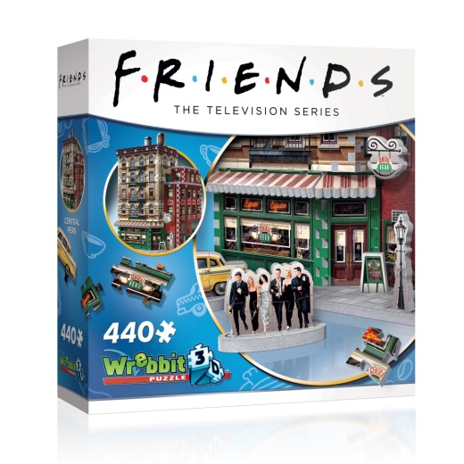 Wrebbit 3D - Friends Central Perk 440 brikker i gruppen PUSLESPIL / 3D puslespil hos Spelexperten (40970038)