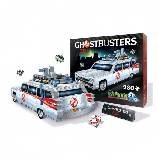 Wrebbit 3D - Ghostbusters Ecto-1 280 Brikker i gruppen PUSLESPIL / 3D puslespil hos Spelexperten (40970039)