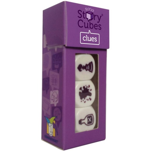 Rory's Story Cubes: Clues i gruppen SELSKABSSPIL / Familiespil hos Spelexperten (41003310)