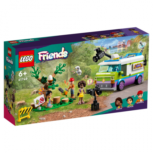 LEGO Friends - Nyhedsbil  i gruppen LEGETØJ / LEGO / LEGO Friends hos Spelexperten (41749)