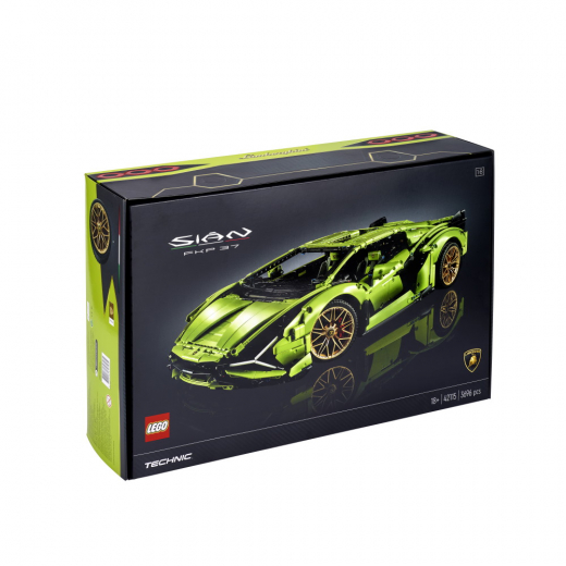 LEGO Technic - Lamborghini Sián FKP 37 i gruppen LEGETØJ / LEGO / LEGO Technic hos Spelexperten (42115)