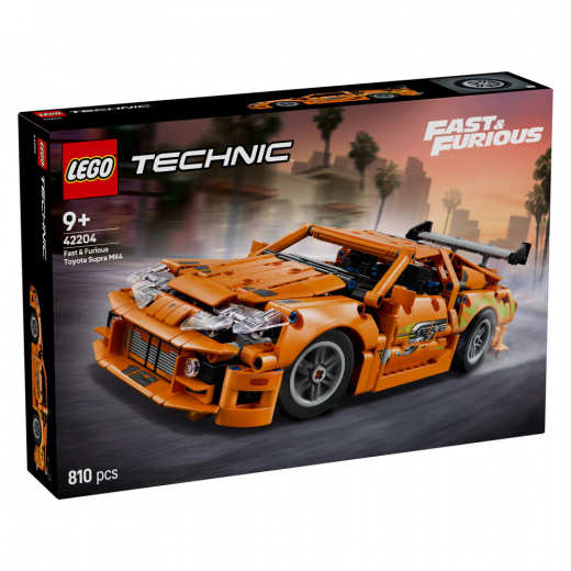 LEGO Technic - Fast and Furious Toyota Supra MK4 i gruppen LEGETØJ / LEGO / LEGO Technic hos Spelexperten (42204)