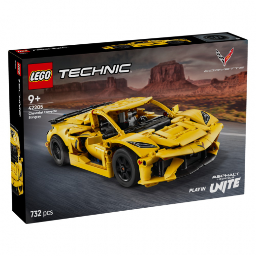 LEGO Technic - Chevrolet Corvette Stingray i gruppen LEGETØJ / LEGO / LEGO Technic hos Spelexperten (42205)