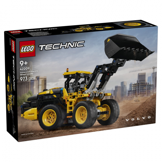LEGO Technic - Volvo L120 Electric-gummiged i gruppen LEGETØJ / LEGO / LEGO Technic hos Spelexperten (42209)