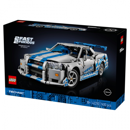 LEGO Technic - 2 Fast 2 Furious Nissan Skyline GT-R (R34) i gruppen LEGETØJ / LEGO / LEGO Technic hos Spelexperten (42210)