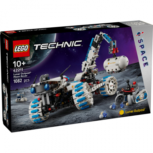 LEGO Technic - Lunar Outpost månerover-rumfartøj i gruppen LEGETØJ / LEGO / LEGO Technic hos Spelexperten (42211)