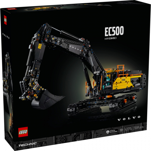 LEGO Technic - Volvo EC500 Hybrid-gravemaskine i gruppen LEGETØJ / LEGO / LEGO Technic hos Spelexperten (42215)