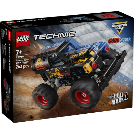 LEGO Technic - Monster Jam Grave Digger Fire and Ice i gruppen LEGETØJ / LEGO / LEGO Technic hos Spelexperten (42219)