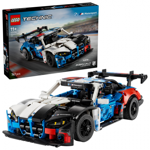 LEGO Technic -  BMW M4 GT3 EVO-racerbil i gruppen LEGETØJ / LEGO / LEGO Technic hos Spelexperten (42226)