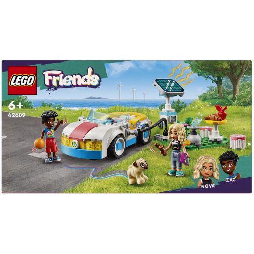 LEGO Friends - Elbil og ladestation. i gruppen LEGETØJ / LEGO / LEGO Friends hos Spelexperten (42609)