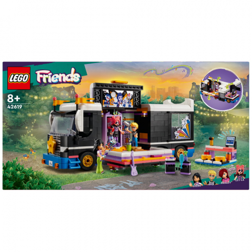 LEGO Friends - Popstjernens turnébus i gruppen LEGETØJ / LEGO / LEGO Friends hos Spelexperten (42619)