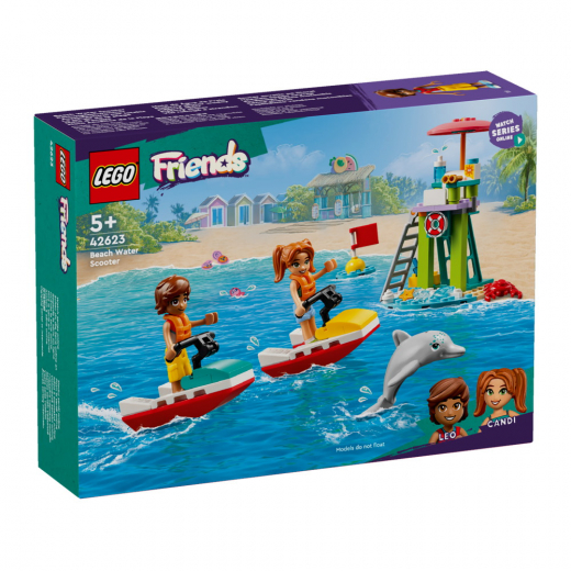LEGO Friends - Strand – Vandscooter i gruppen LEGETØJ / LEGO / LEGO Friends hos Spelexperten (42623)