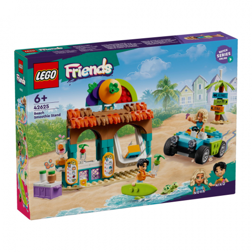 LEGO Friends - Strand – Smoothie-bod ved stranden. i gruppen LEGETØJ / LEGO / LEGO Friends hos Spelexperten (42625)