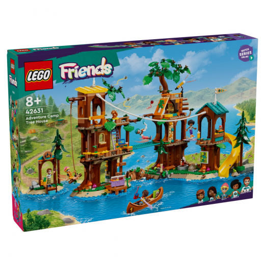 LEGO Friends - Äventyrsläger – trætophus i gruppen LEGETØJ / LEGO / LEGO Friends hos Spelexperten (42631)