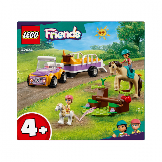 LEGO Friends - Heste- og ponytrailer i gruppen LEGETØJ / LEGO / LEGO Friends hos Spelexperten (42634)