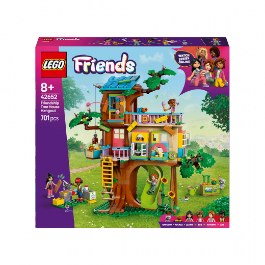 LEGO Friends - Venskabs-trætophus og krea-område i gruppen LEGETØJ / LEGO / LEGO Friends hos Spelexperten (42652)