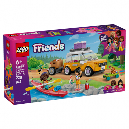LEGO Friends - Bil til venskabs-roadtrip i gruppen LEGETØJ / LEGO / LEGO Friends hos Spelexperten (42659)