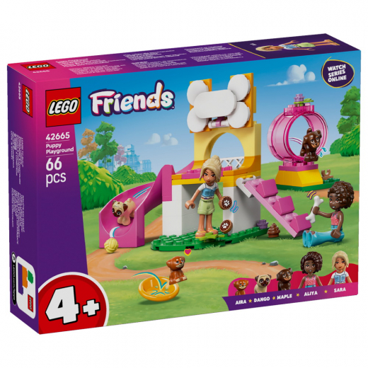 LEGO Friends - Hvalpelegeplads i gruppen LEGETØJ / LEGO / LEGO Friends hos Spelexperten (42665)
