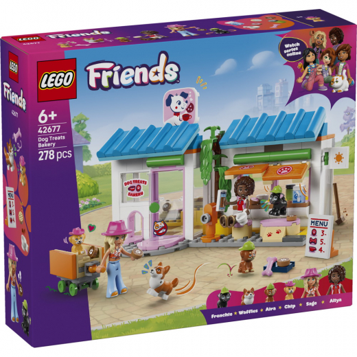 LEGO Friends - Hundegodbids-bageri i gruppen LEGETØJ / LEGO / LEGO Friends hos Spelexperten (42677)