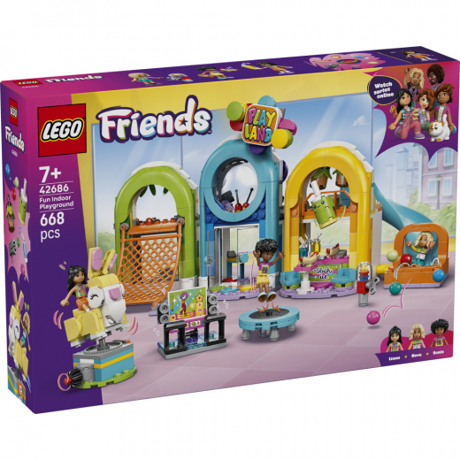 LEGO Friends - Sjovt Indendørs Legeland i gruppen LEGETØJ / LEGO / LEGO Friends hos Spelexperten (42686)