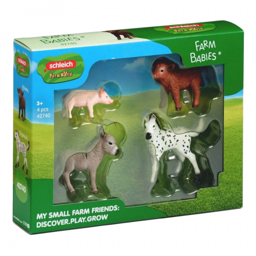 Schleich Farm World - Farm Babies i gruppen LEGETØJ / Figurer og legesæt / Schleich hos Spelexperten (42740)