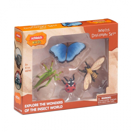 Schleich - Insekter 4 dele i gruppen LEGETØJ / Figurer og legesæt / Schleich hos Spelexperten (42741)