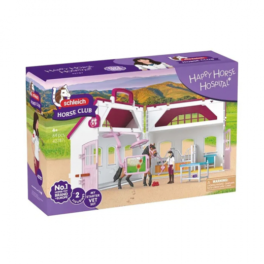 Schleich Happy Horse Hospital i gruppen LEGETØJ / Figurer og legesæt / Schleich hos Spelexperten (42787)