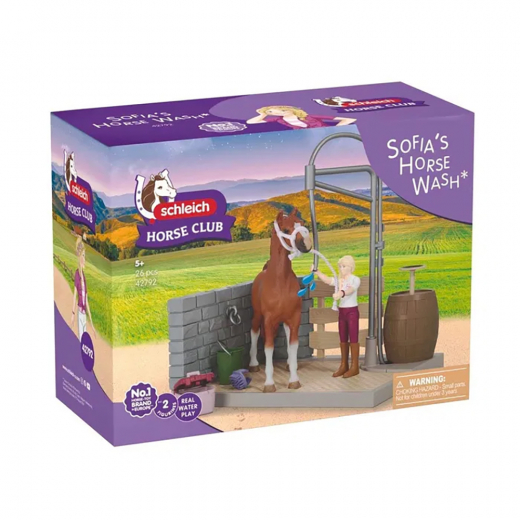Schleich Sofia’s Horse Wash i gruppen LEGETØJ / Figurer og legesæt / Schleich hos Spelexperten (42792)