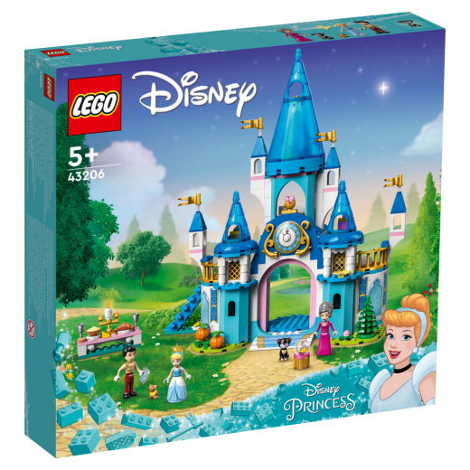 LEGO Disney Princess - Askepots og prinsens slot i gruppen LEGETØJ / LEGO / LEGO Disney hos Spelexperten (43206)