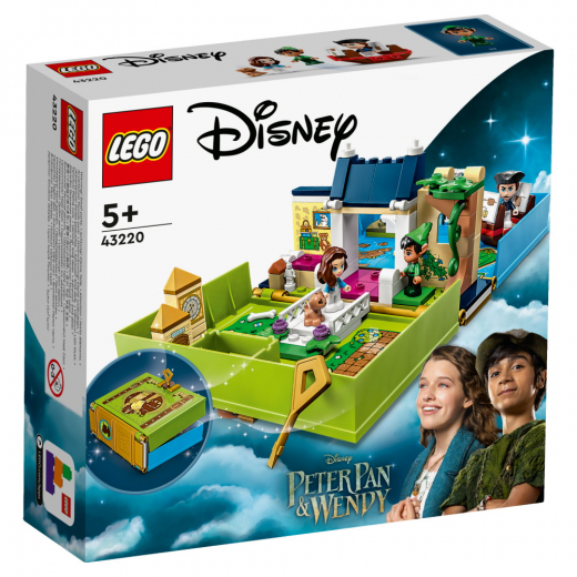 LEGO Disney - Peter Pan og Wendys eventyr i eventyrbogen i gruppen LEGETØJ / LEGO / LEGO Disney hos Spelexperten (43220)