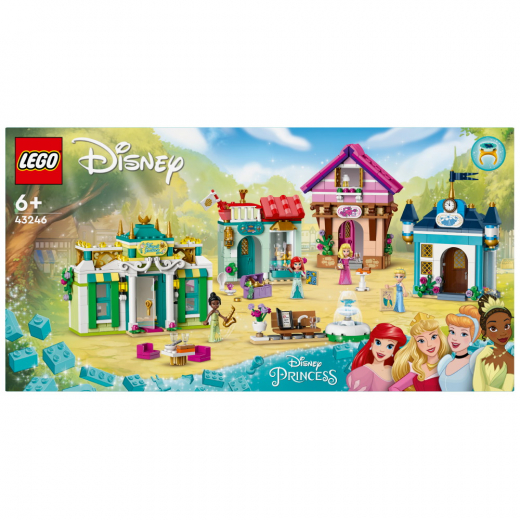 LEGO Disney - Disney-prinsessernes markedseventyr i gruppen LEGETØJ / LEGO / LEGO Disney hos Spelexperten (43246)