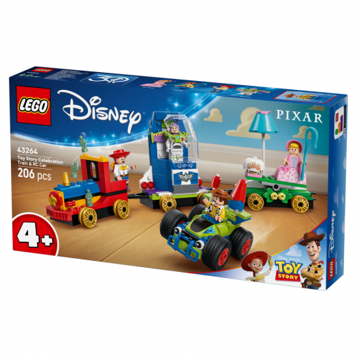 LEGO Disney - Toy Story-fejring: Tog og fjernstyret bil i gruppen LEGETØJ / LEGO / LEGO Disney hos Spelexperten (43264)