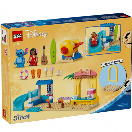LEGO Disney - Beach Fun With Lilo & Stitch i gruppen LEGETØJ / LEGO / LEGO Disney hos Spelexperten (43280)