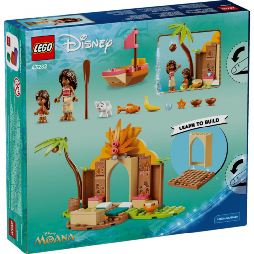 LEGO Disney - Moana Village House & Boat i gruppen LEGETØJ / LEGO / LEGO Disney hos Spelexperten (43282)
