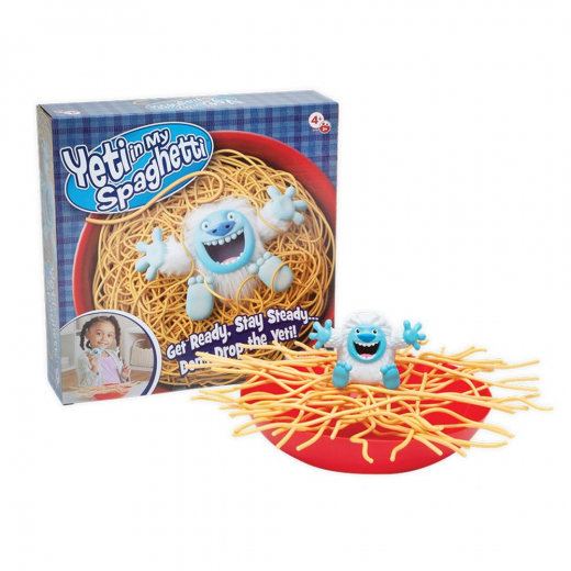 Yeti In My Spagehetti (DK) i gruppen SELSKABSSPIL / Børnespil hos Spelexperten (45125003)