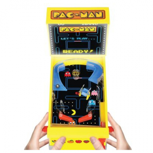Pac Man Flipperspil Desktop i gruppen LEGETØJ / Sjove gadgets / Arcade spil hos Spelexperten (45126012)