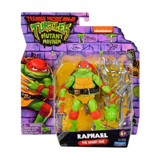 Turtles Mutant Mayhem Basic Figures Raphael i gruppen LEGETØJ / Figurer og legesæt / Turtles hos Spelexperten (46-83284)